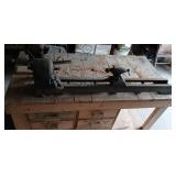 Wood Lathe and Cart