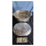 Vintage Wagner Ware Magnalite Oval Roaster
