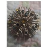 Sunburst Brooch