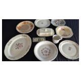Variety of Vintage Dishes