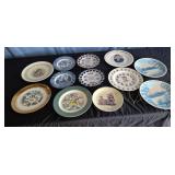 Twelve Decorative Platea