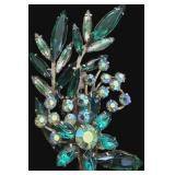 VTG Juliana D&E Rhinestone Brooch