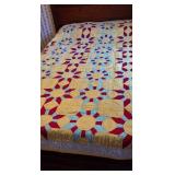 Antique (?) Pickle Dish Patchwork Quilt