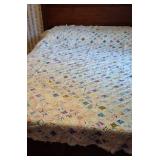 Vintage "Cathedral Window" Quilt