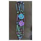 VTG Purple/Blue/Green Beads/Pins