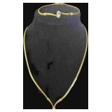 VTG Avon Gold Tone Necklaces/ Bracelet