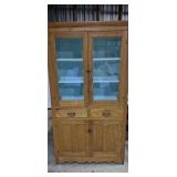 Antique (?) Pie Safe, Oak Kitchen Cupboard