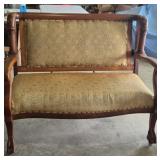 Antique (?l Victorian Walnut Parlor Sofa
