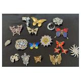 Butterflies & Flowers Pins
