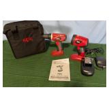 18V Skil Drill & Flashlight Set with Charger &
