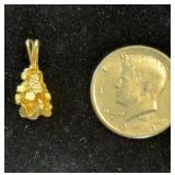 14K Gold Nugget
