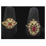 VTG Cocktail Rings