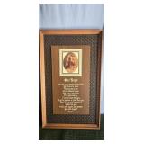 Ornate Frame w/Gilt Gesso Accents/Our Hope
