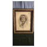 Gold Ornate  Carved Wooden Frame/Baroque Details