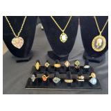 VTG Avon Necklaces and Rings