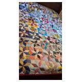 6Vintage Friendship Star Patchwork Quilt