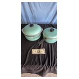 Vintage Club Aluminum Pot & Pan (2)