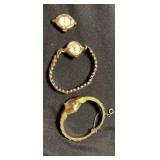 3 Antique Watches-10K