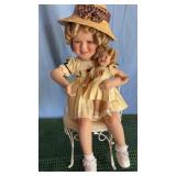 2006 Danbury Mint Shirley Temple/Doll and Chair