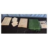 Vintage Tablecloth / Napkins + Blanket Throw