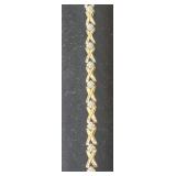 10K Gold Bracelet with Diamonds