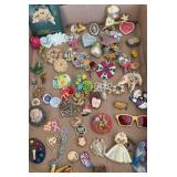 VTG Flower Pins, Barbie Pin