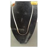 925 Italy Herringbone Necklace