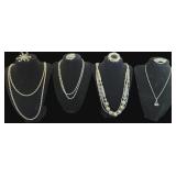 VTG Silver Tone Jewelry
