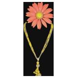 1970ï¿½ Retro  Flower Pins and Necklaces