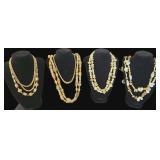 Neutral Tones Costume Jewelry