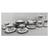 Fairfield Christmas Fine China Set of 4