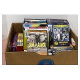 Box of DVDs