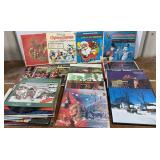 Large Lot of Christmas Record Albums
