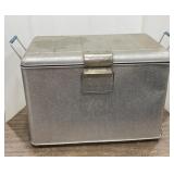 Vtg JC Higgins Aluminum Chest Cooler