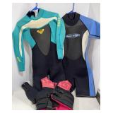 Roxy & Body Guard Wet Suits