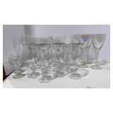 Silver Rim & Other Stemware