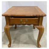 Oak End Table