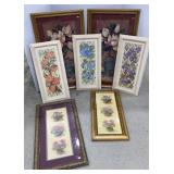 Framed Floral Prints