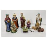 Porcelain Nativity Scene