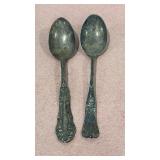 Sterling Silver Spoons 35.4grams