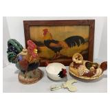 Annï¿½s Rooster & Hens Lot