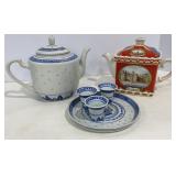 Vtg Tea set & James Sadler Tea Pot
