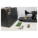 Antique Singer Featherweight Sewing Machine