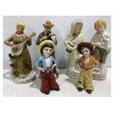 Hand Painted Porcelian Figures