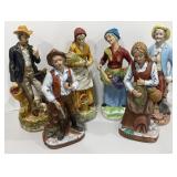Hand Painted Porcelain Couples