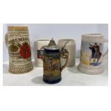 VTG Strohï¿½s, Oldenberg, & Gerz Beer Steins