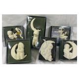 Dept 56 Snowbabies Moon Ornaments