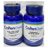 (2) 4oz Crafterï¿½s Choice Fragrance Oils