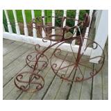 Metal Tri-Cycle Plant Stand