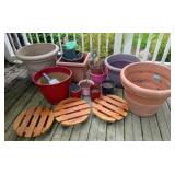 Flower Pots & Pot Dolly